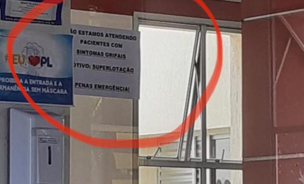 Administração que sai nada faz, a que entra nada diz. A Covid aumenta e o atendimento diminui