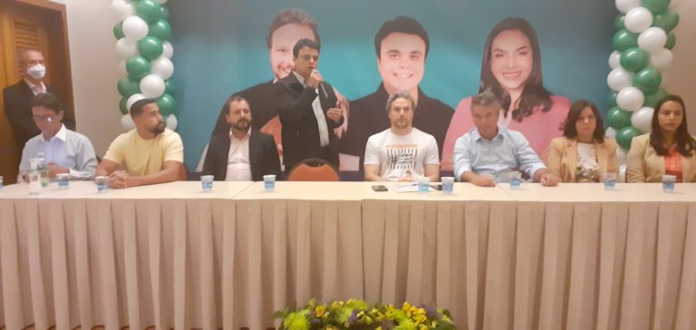 Emiliano lança Fred Costa e Nayara Rocha como pré-candidatos