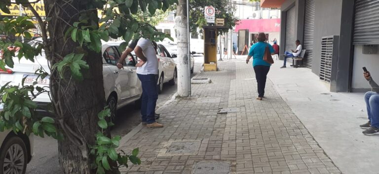 Mais um passeio perigoso: sem buraco mas com rampa