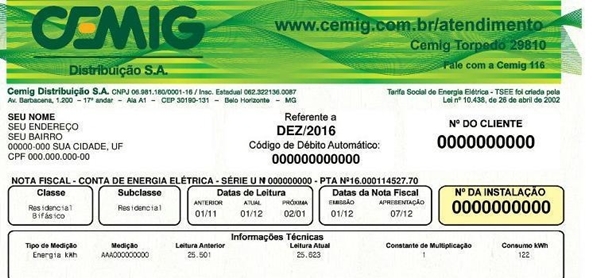 Cemig continua sorteando dois anos de conta de luz grátis