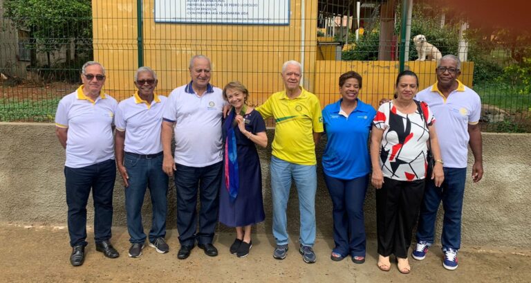 Governadora do Rotary visita PL e conhece projetos dos clubes locais