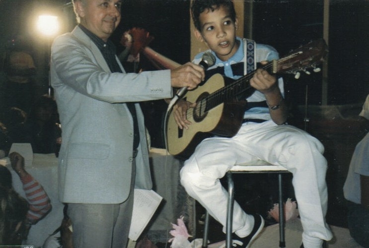 1987 - Gleison Túlio em sua primeira apresentação
